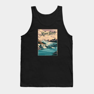 Retro Kenai Fjords National Park Tank Top